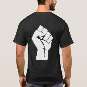 Camiseta Punho Negro Erguido - Protesto de Resistência