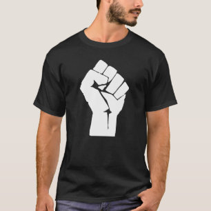 Camiseta Punho Negro Erguido - Protesto de Resistência