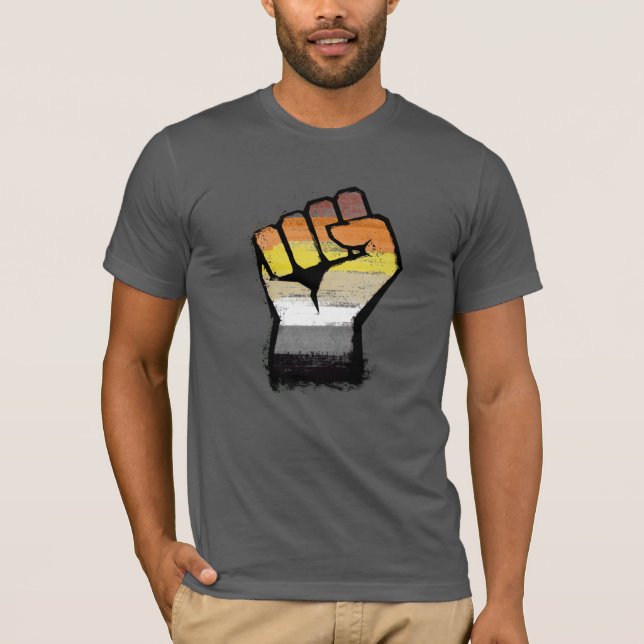 Camiseta Punho Orgulho Urso (Frente)