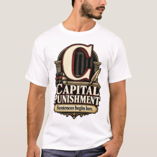 Camiseta Punição Capital – As Sentenças Começam Aqui Gramát