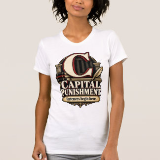 Camiseta Punição Capital – As Sentenças Começam Aqui Gramát