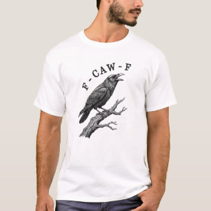 Camiseta Punição de Corvo Graça-Corvo Engraçado