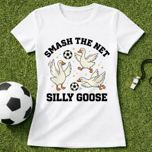 Camiseta Punição Divertida de Futebol do Ganso Bobalhão