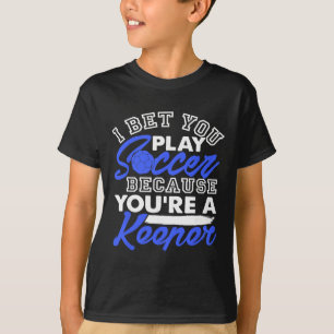 Camiseta Punição engraçada de futebol, aposto que você joga