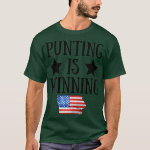 Camiseta punir está ganhando iowa