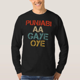 Camiseta PUNJABI AA GAYE OYE engraçado