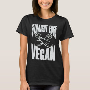 Camiseta Punk Antidroga Vegano Straight Edge