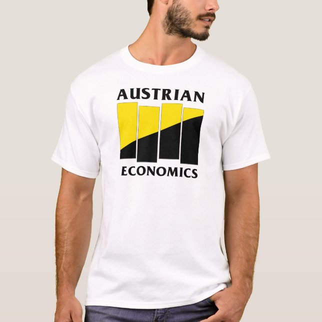 Camiseta Punk austríaco da economia (Frente)