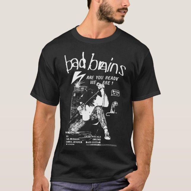Camiseta Punk Bad Brains (Frente)