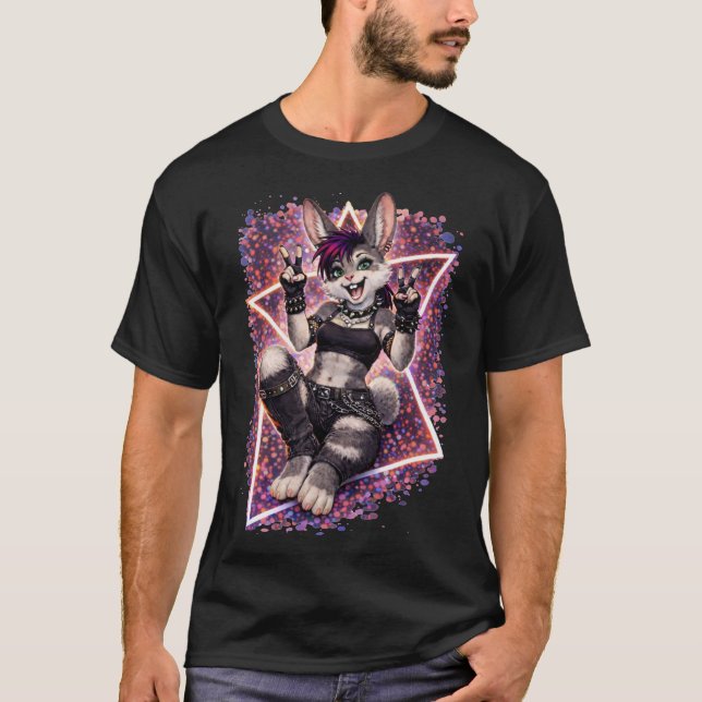 Camiseta Punk Bunny (Frente)