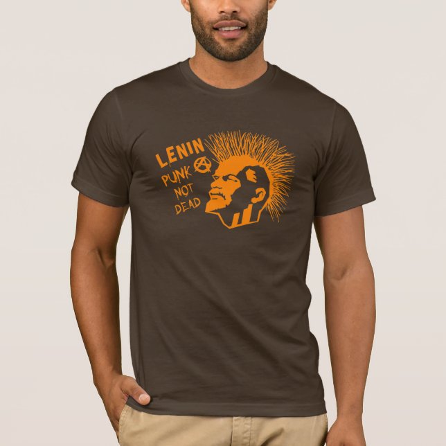 Camiseta Punk C nao inoperante de Lenin (Frente)