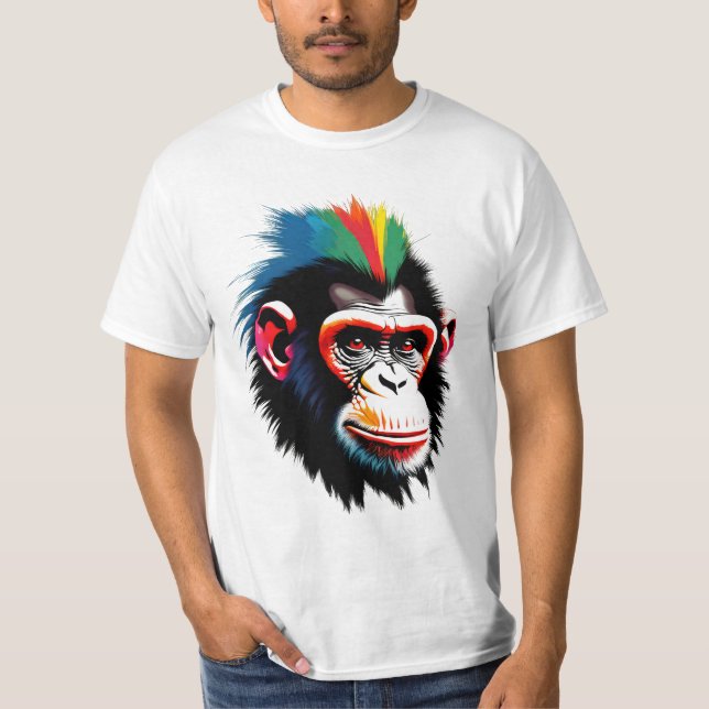 Camiseta Punk Chimp (Frente)