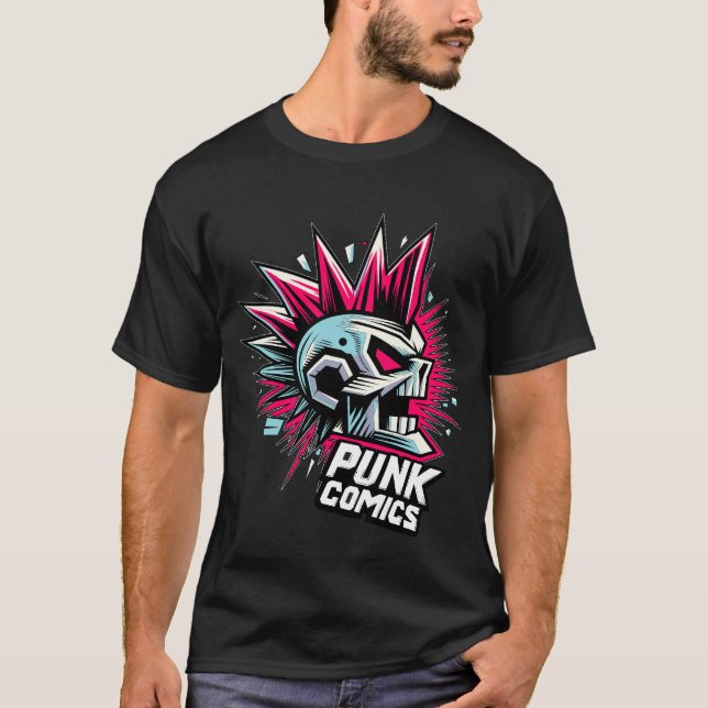 Camiseta Punk Comics (Frente)
