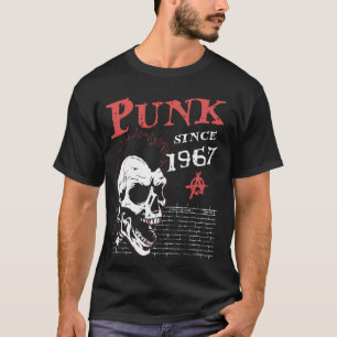 Camiseta Punk Desde 1967, Punks Not Morto, 57 anos de idade