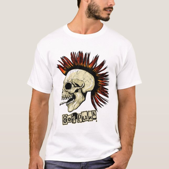 Camiseta Punk dos anos 80 (Frente)