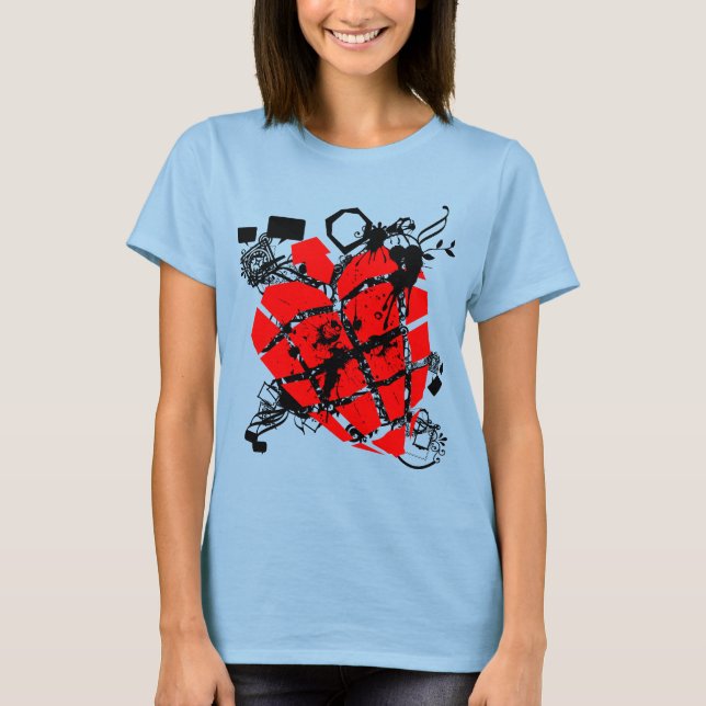 Camiseta Punk Heart (Frente)