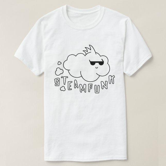 Camiseta Punk húmido (Frente do Design)