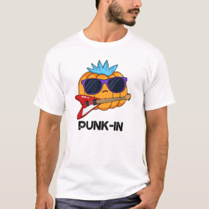 Camiseta Punk in Funny Punk Rock Pumpkin Pun