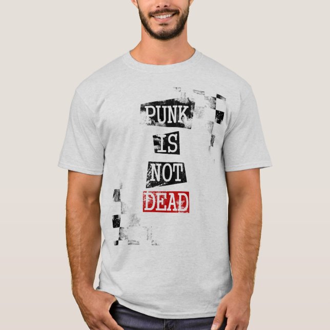 CAMISETA PUNK IS NOT DEAD (Frente)