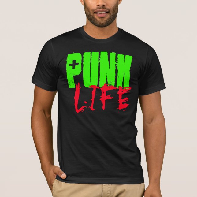 CAMISETA PUNK LIFE T-SHIRT (Frente)