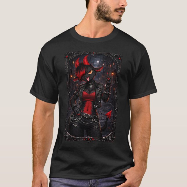 Camiseta Punk Maligna Fêmea Fwy (Frente)