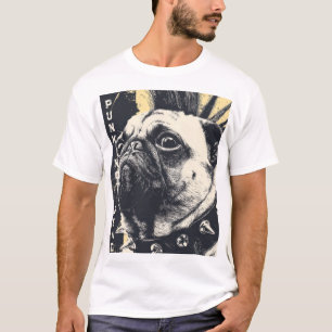 Camiseta Punk Não Está Morto Bulldog – Rock Dog Arte