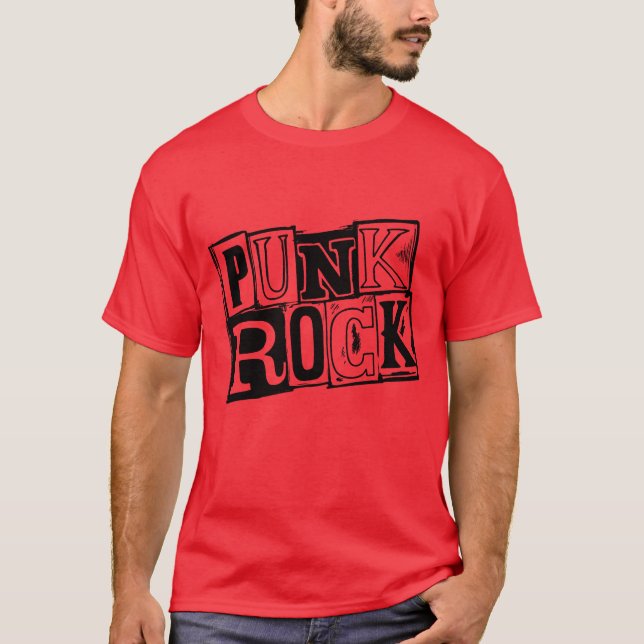 Camiseta Punk Rock (Frente)