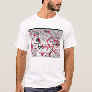 Camiseta Punk Rock Doodle #3 Vamire em COR