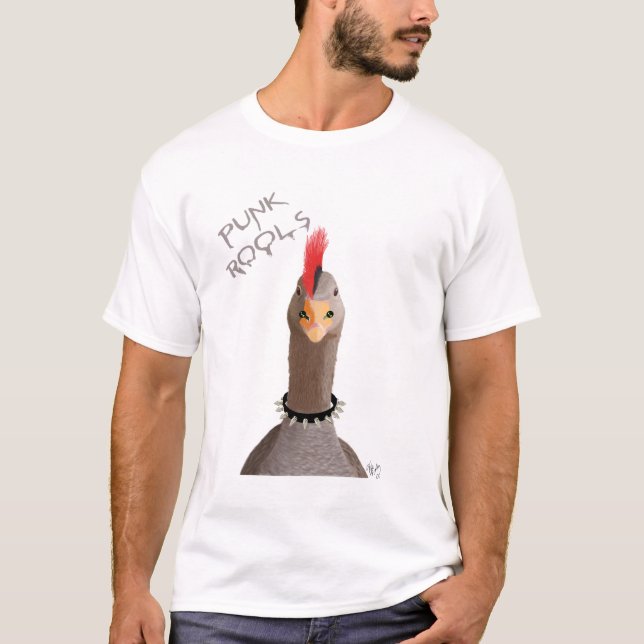 Camiseta Punk Rock Goose (Frente)