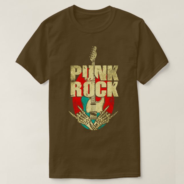 Camiseta Punk Rock Music 1 (Frente do Design)