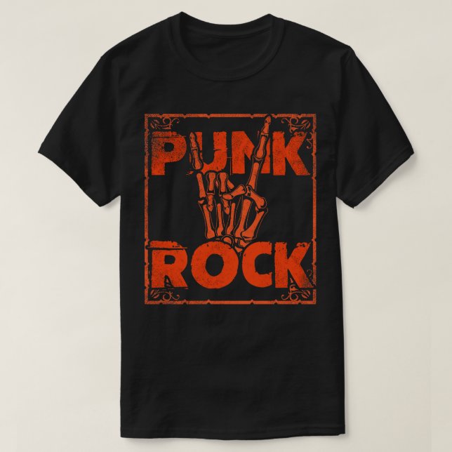 Camiseta Punk Rock Music 12 (Frente do Design)