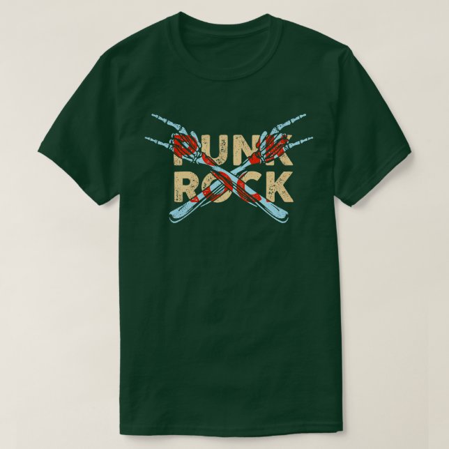 Camiseta Punk Rock Music 13 (Frente do Design)