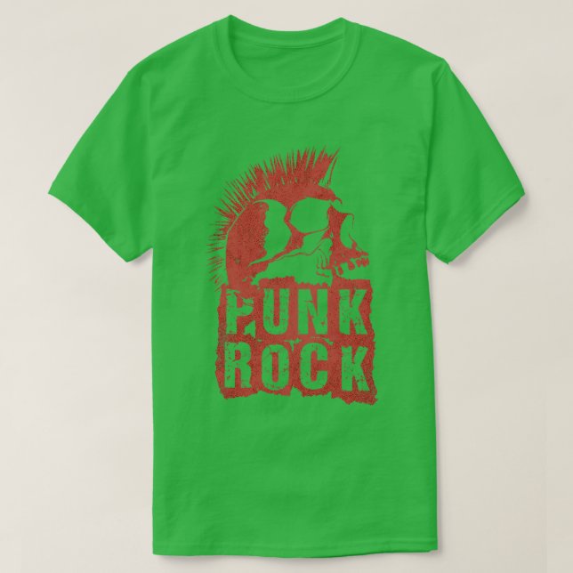 Camiseta Punk Rock Music 2 (Frente do Design)