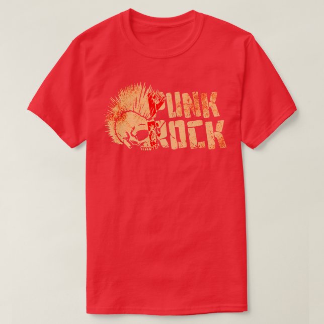 Camiseta Punk Rock Music 5 (Frente do Design)