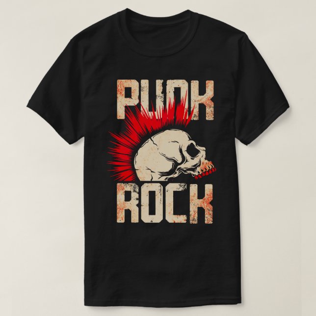 Camiseta Punk Rock Music 8 (Frente do Design)