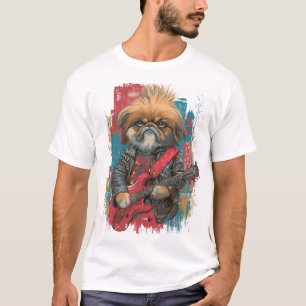 Camiseta Punk Rock Pekingese � Cão Rebelde