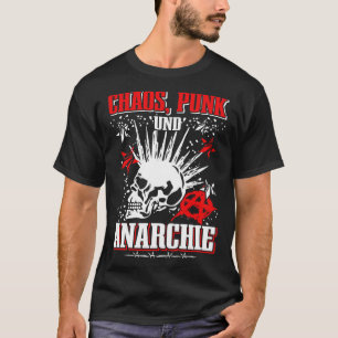 Camiseta Punk Rock Pogo Anarchies Punks Punk Rockers Punk
