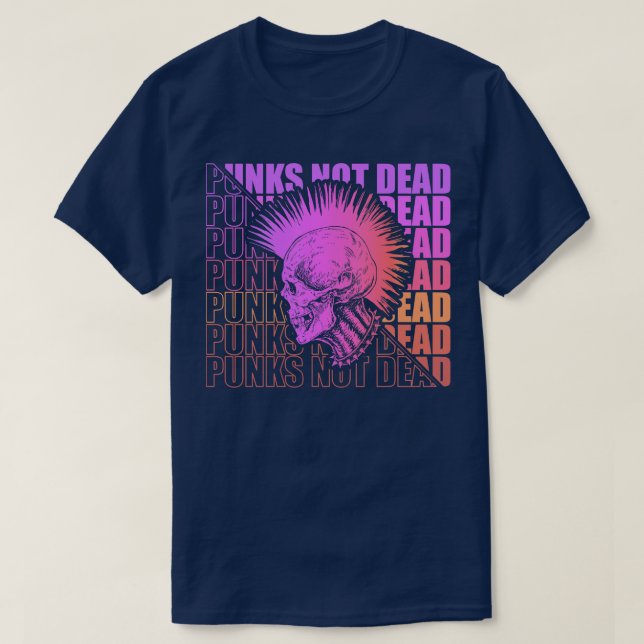 Camiseta Punk Rock Pogo Anarchy Punks Punk Rockers Punk Pun (Frente do Design)