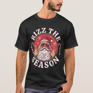 Camiseta Punk Rock Retro Rizz A Época Engraçado Clause