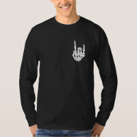 Punk Rock Skeleton Legal Rocker Halloween Men