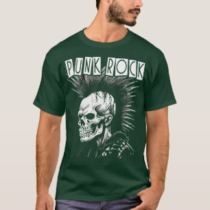 Camiseta Punk Rock Skull