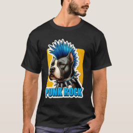 CAMISETA PUNK ROCK STAFFY BLUE 4
