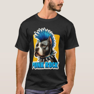CAMISETA PUNK ROCK STAFFY BLUE 4