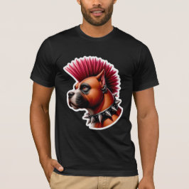 CAMISETA PUNK ROCK STAFFY RED 2