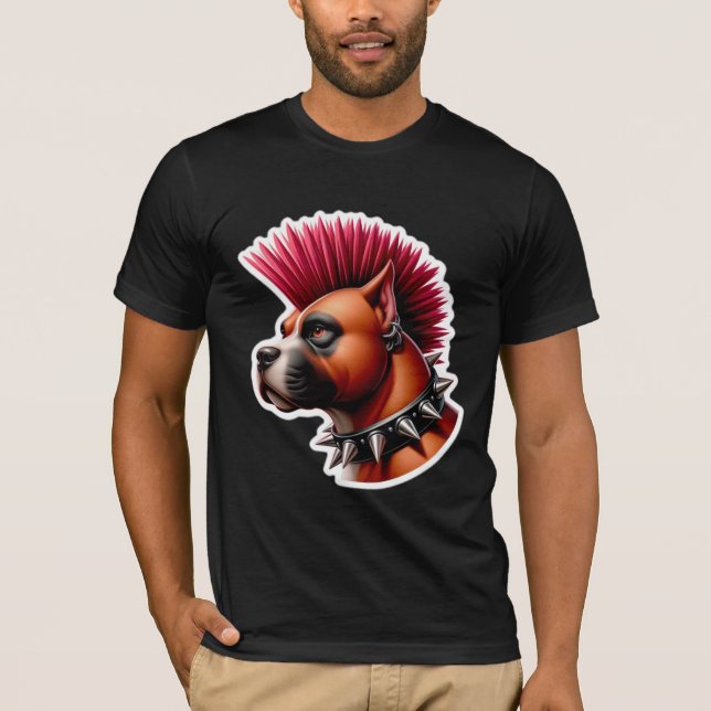 CAMISETA PUNK ROCK STAFFY RED 2 (Frente)