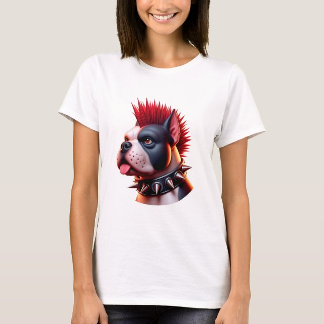 CAMISETA PUNK ROCK STAFFY RED 5 (Frente)