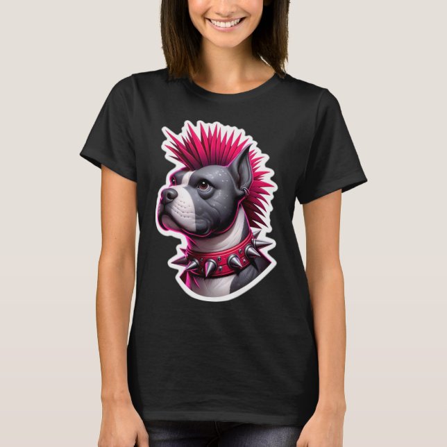 CAMISETA PUNK ROCK STAFFY RED 6 (Frente)