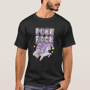 Camiseta Punk Rock Unicorn Rock Music Sofrida