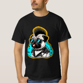 CAMISETA PUNK ROCKER-PUG 3