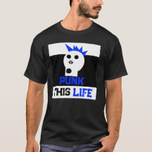 "Punk This Life" Gráficos Skullnskin